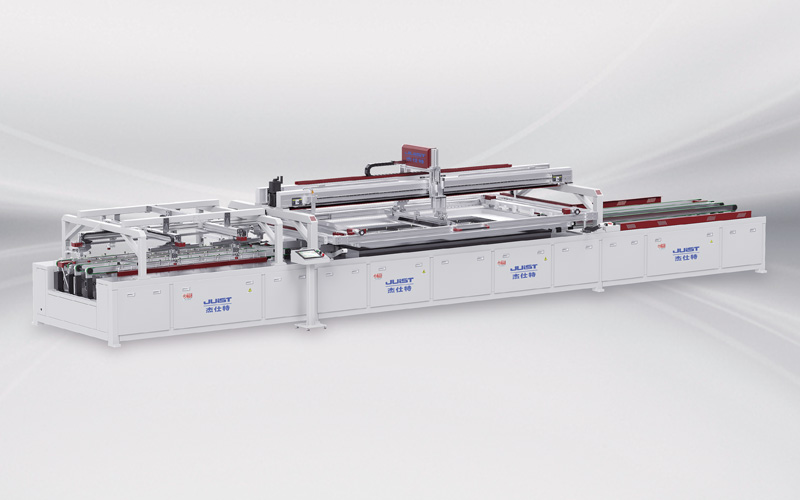 全自动光伏玻璃背板丝印机