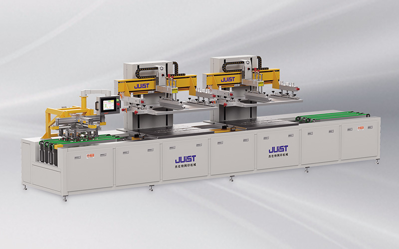 全自动双色玻璃丝印机